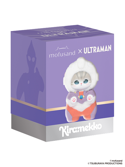 【事前抽選販売】
mofusand × ウルトラマン 
Kiramekko（ウルトラマンティガ）